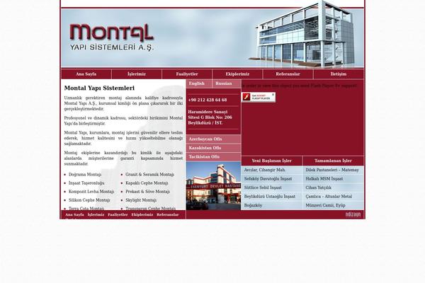 montalyapi.com site used Tema