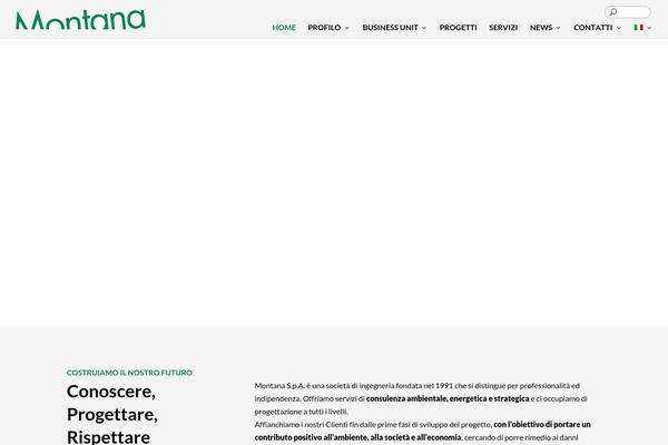 Montana theme site design template sample
