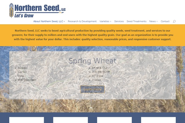 NorthernSeed theme websites examples