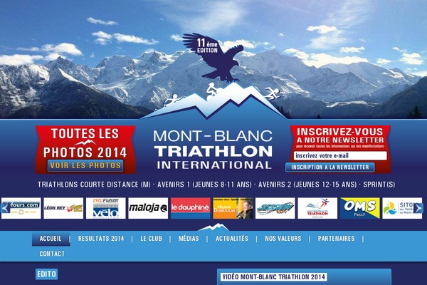 montblanc-triathlon.fr site used Nirvana-axiom
