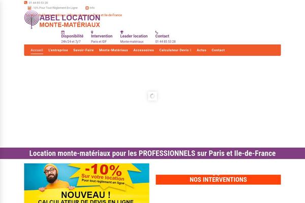 monte-materiaux.fr site used Conebrick