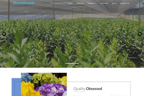 FoodFarm theme site design template sample