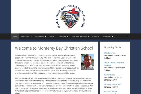 GeneratePress theme site design template sample