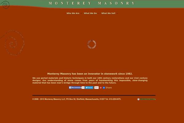 montereymasonry.com site used Monterey