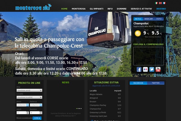 monterosa-ski.com site used Visitmonterosa