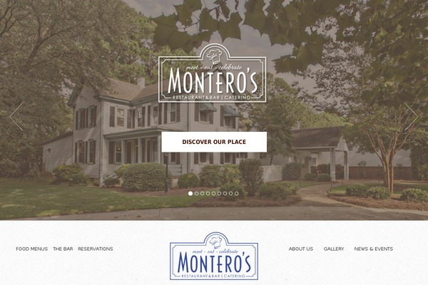monterosrestaurant.com site used The Flavour