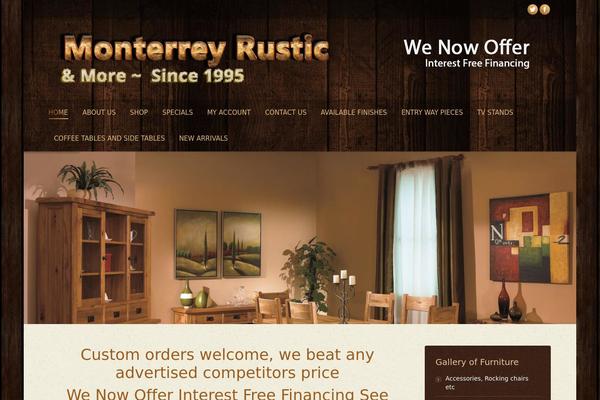 The7 theme site design template sample