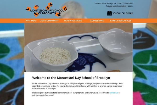 montessoridayschool.org site used Mds