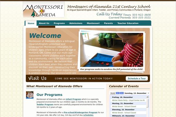 montessoriofalameda.com site used Alameda_cms