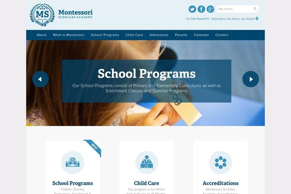 montessorischolars.com site used Montessori
