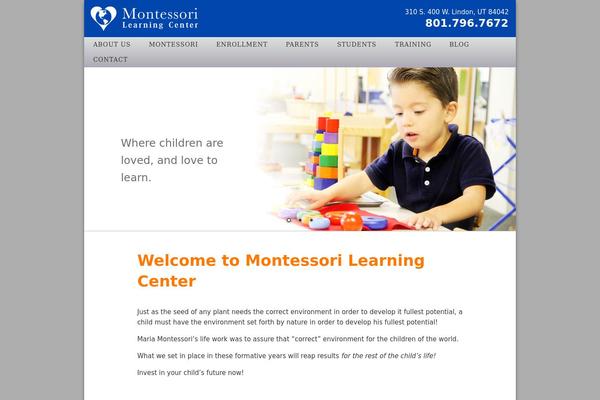 montessoriutah.com site used Montessori