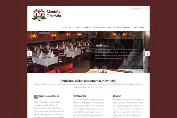 montestrattorianyc.com site used Montes-trattoria