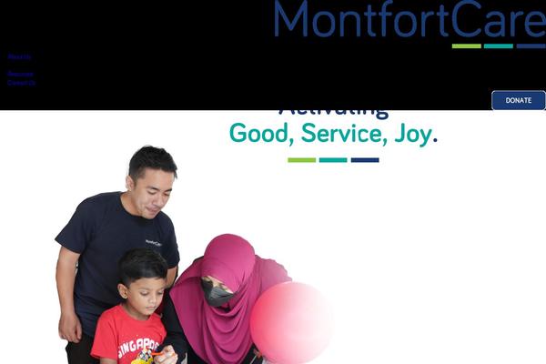 montfortcare.org.sg site used Montfort-care