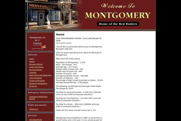 montgomeryborough.org site used Montgomery