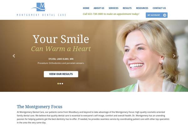 montgomerydentalcare.com site used Montgomery