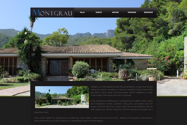 montgrau.com site used Theme1598