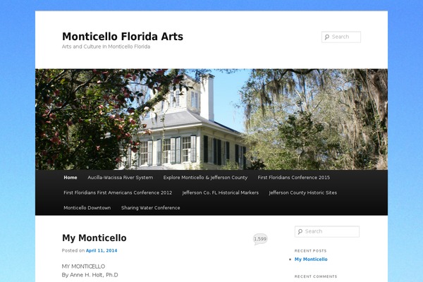 Twenty Eleven theme site design template sample