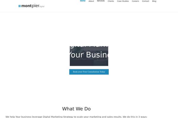 Avada theme site design template sample