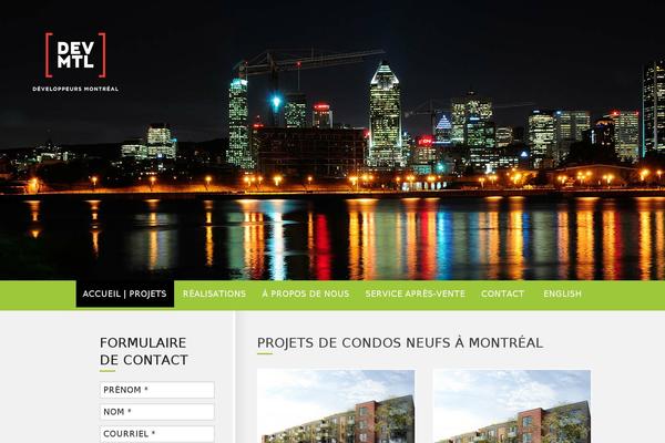 montrealdevelopers.com site used Mtldev