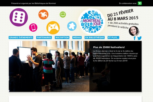 montrealjoue.ca site used Montrealjoue