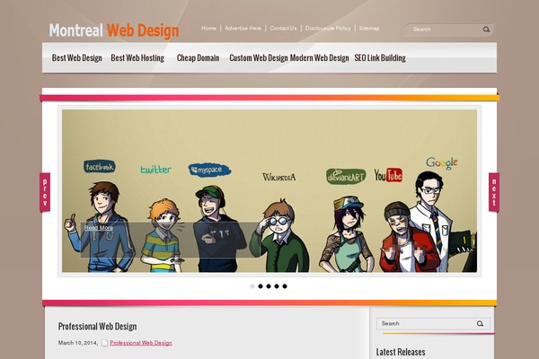 internetmagic theme websites examples