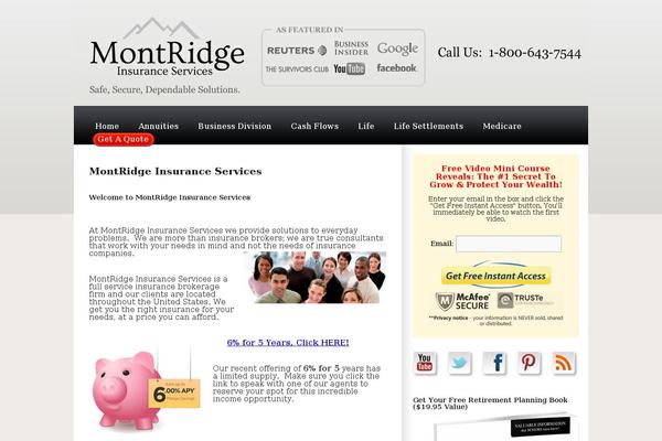montridgeinsurance.com site used Montridge