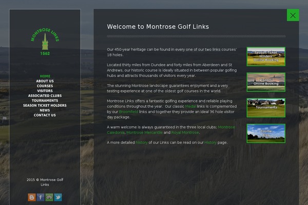 montroselinks.co.uk site used Golfclub-child