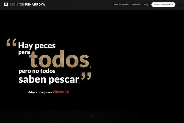 montsepenarroya.com site used Enfold