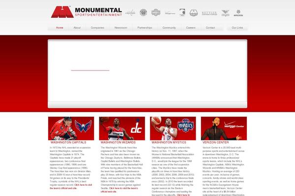 monumentalsports.com site used Monumental-sports-2019