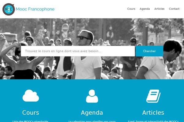mooc-francophone.com site used Moocf