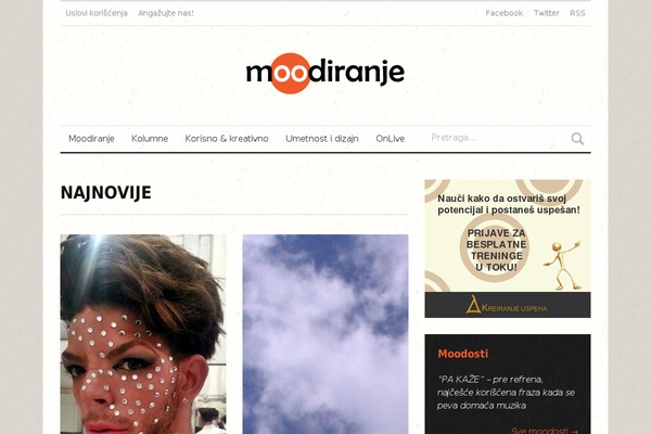 moodiranje.com site used Moodiranje