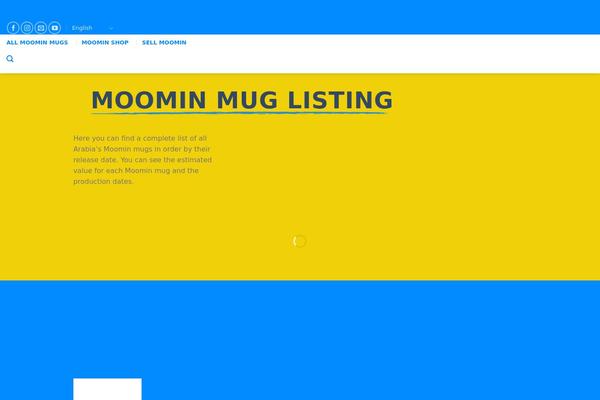 moominmugs.com site used Flatsome