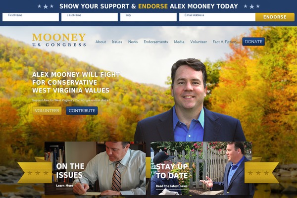 mooneyforcongress.com site used Alexmooney