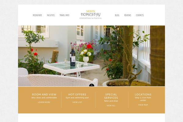 moonhomestay.com site used Homestay