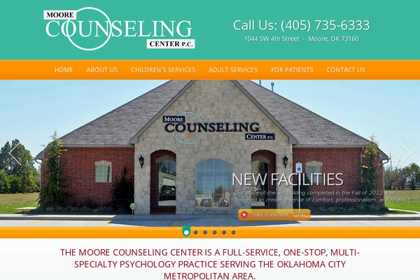 moorecounselingcenter.com site used Mcctheme