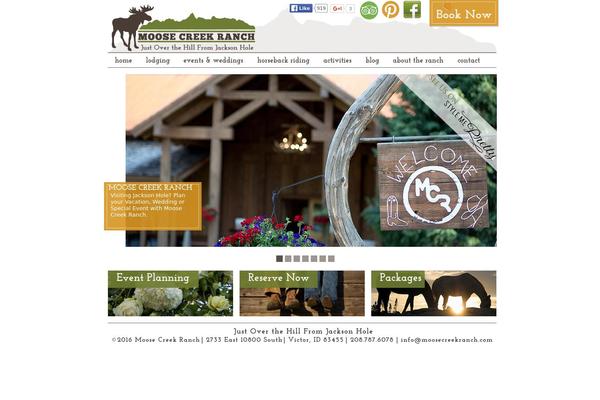 moosecreekranch.com site used Mcrtheme