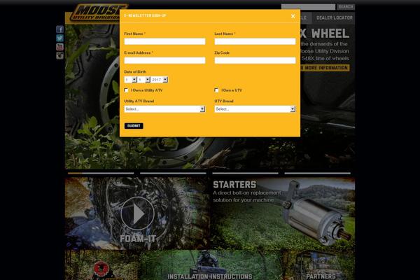 mud theme websites examples