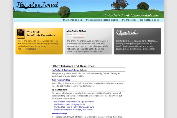 mootorial.com site used Clientsidev3
