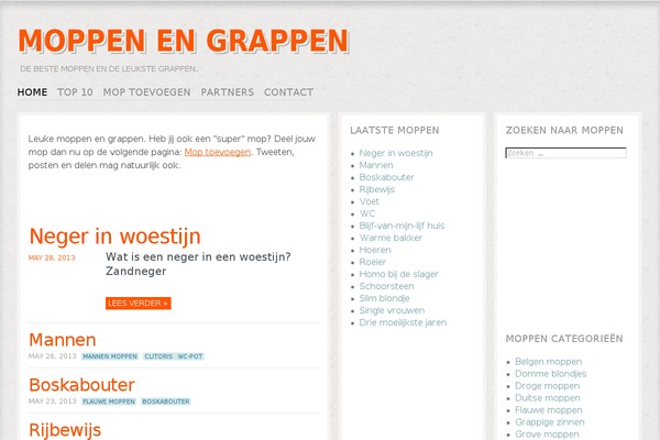 moppenengrappen.nl site used Id