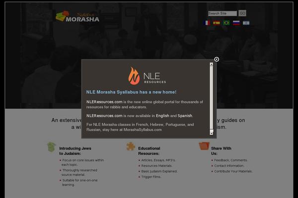 morashasyllabus.com site used Nleonline