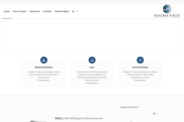Enfold theme site design template sample