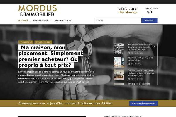 mordusdimmobilier.com site used Warwick