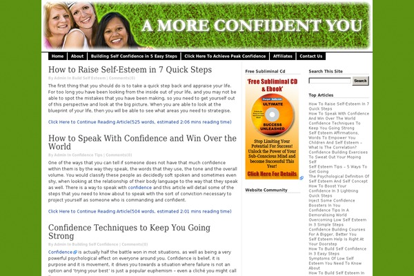 more-confident.com site used Super-adsense-mod