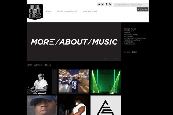 moreaboutmusic.com site used Moreaboutmusic.v1.3