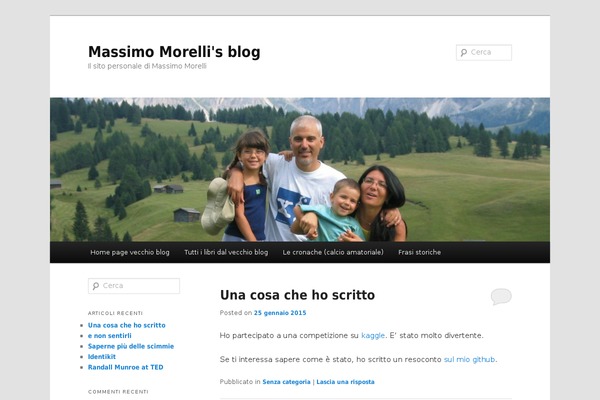 Twenty Eleven theme site design template sample