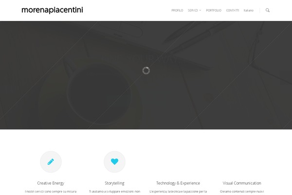 Salient theme site design template sample