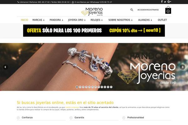 morenojoyerias.es site used Bi-Shop