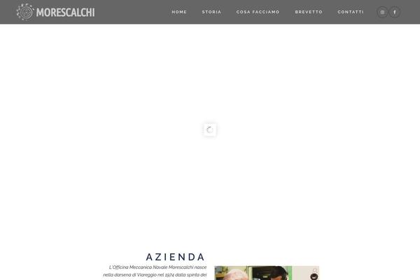 Bridge Child theme site design template sample