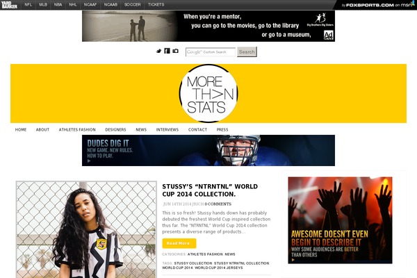 mts theme websites examples