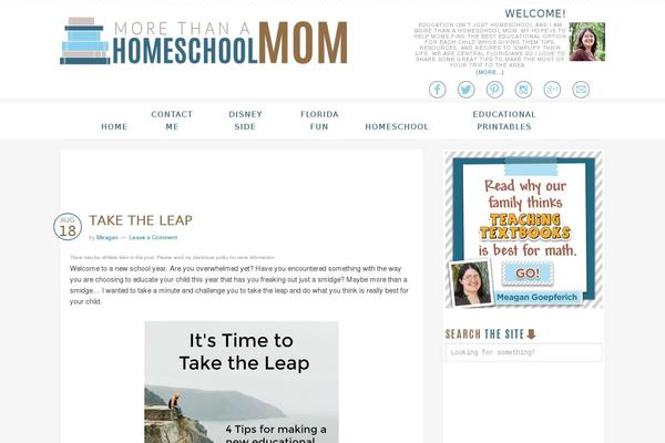 morethanahomeschoolmom.com site used Morehomeschoolmom